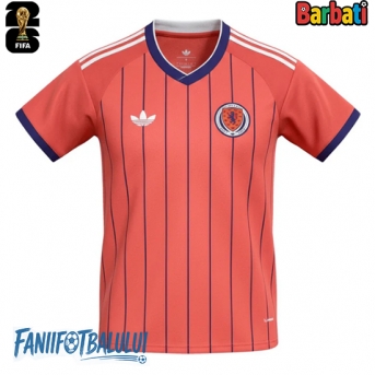 Scoția Tricou Fotbal Replică Mondial 2026 Barbati Deplasare
